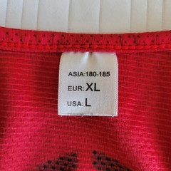 NELEUS Dry-Fit Red Mesh Y-Back Muscle Workout Tank-Top Size Large