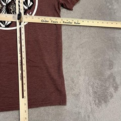 Volcom Shirt Mens Large Red True To This Stone 1991 Graphic Tee Surf Skate