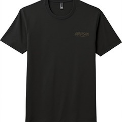 “Obsession Largemouth Bass Fishing Graphic Short Sleeve T-Shirt”