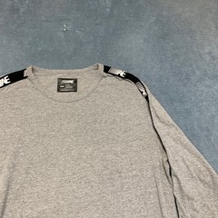 American Eagle Outfitters Flex Shirt Mens Medium Gray Long Sleeve Streetwear