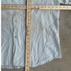 True Vintage Levis & Misc Button Up Shirts Lot of 7 DEFECTS STAINS SOLD AS IS