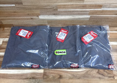 Lot of 3 New Milwaukee Men’s L-XL Gray Short/Long-Sleeve Pocket T-Shirts – DN56