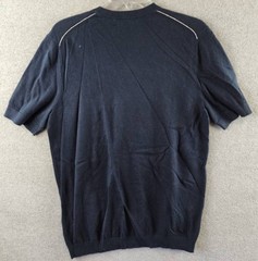 The Men’s Store at Bloomingdale’s Cashmere Blend Sweater Tee S True Navy S/S