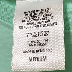Simply Southern Mens Preppy T-Shirt M Minty Green Bow Ties Casual Coastal