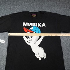 Mishka x Harvey Comic Classics Casper T-Shirt Large Black USA Made Graphic Tee
