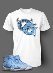 Mens Graphic OG Sneaker Tee Shirt Match J7 Pantone UNC Street Wear Big Tall Sm T