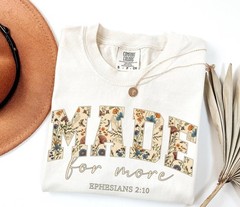 comfort tee made for more floral