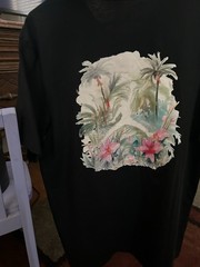 Air Jordan Graphic T-Shirt XL NWT Island Scene Jumpman Summer Beach Tee