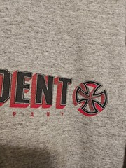 Vintage Independent Truck Company Grey T-Shirt Used As-Is