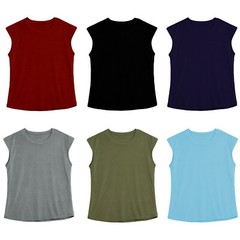 US Freebily Men’s Tank Tee Shirt Bodybuilding Sleeveless T-Shirts Gym Tank Tops