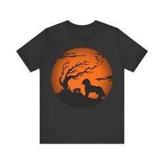 Maltipoo Halloween Shirt Gift Maltese Doodle Mom or Dad Unisex TShirt Holiday