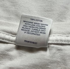 Supreme Merry Christmas 10 Bucks Shirt Size Medium Streetwear Skate Hype White
