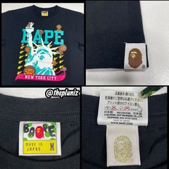 BAPE Baby Milo NYC Statue Of Liberty Tee – Size M