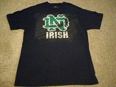 Notre Dame ND Irish College T Shirts Multiple Sizes, Brands, Styles To Choose
