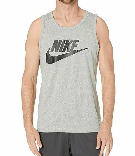 NWT NIKE Men’s Big & Tall Futura Tank Top Gray Black