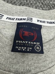 Vintage Phat Farm Mens XL Long Sleeve Graphic Shirt Money Hip Hop Streetwear Y2K
