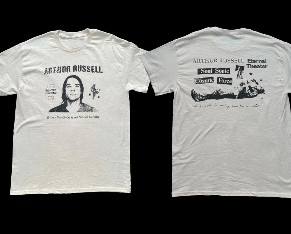 Rare Arthur Russell COLLECTION Tour S to 5XL 2-sides T-shirt