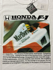 McLaren Honda Formula 1 Racing Vintage Tee T Shirt One Size White Made In Japan