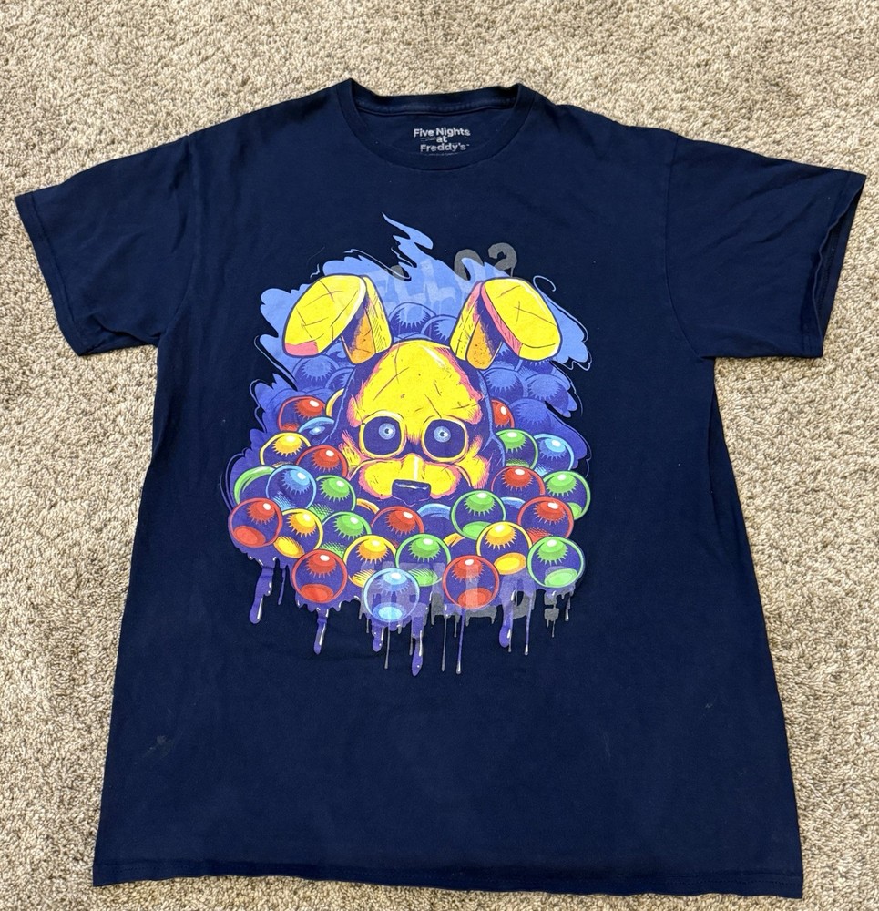 Five Nights At Freddy’s FNAF Ball Pit Hello? T-Shirt Medium Rare