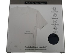 3 PACK TOMMY JOHN WHITE BLACK SECOND SKIN MODAL CREW NECK STAY TUCKED UNDERSHIRT