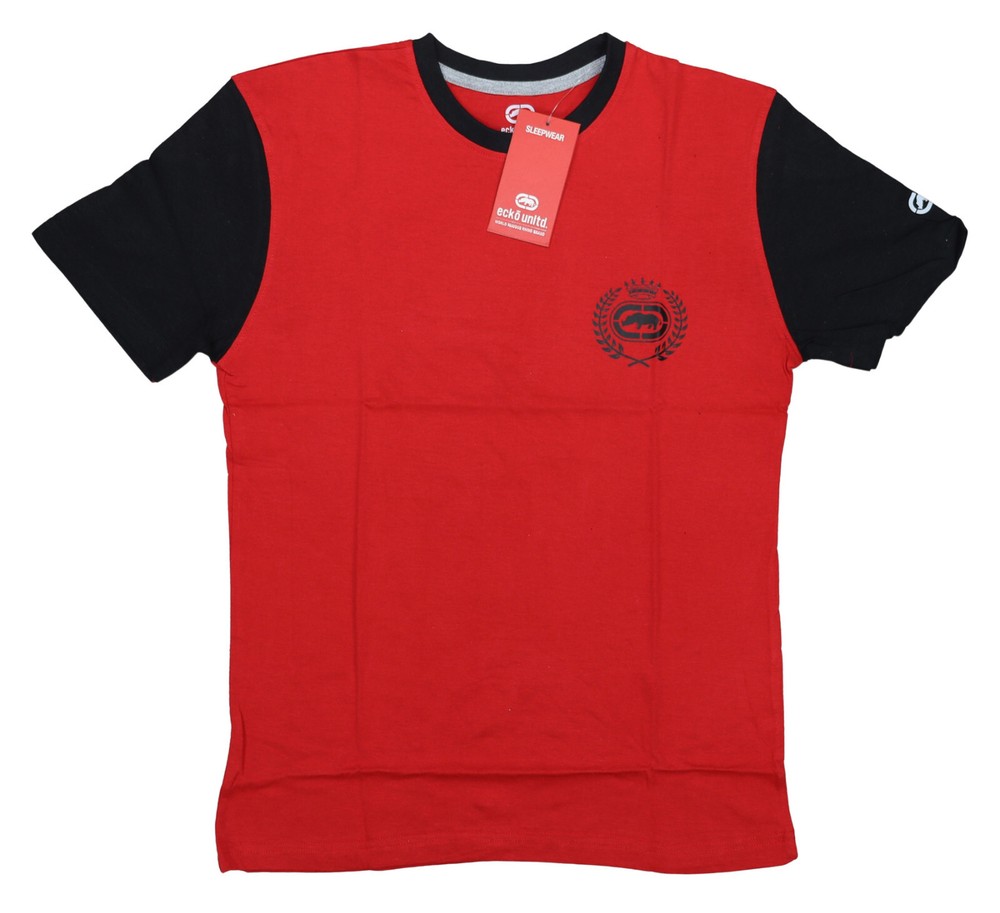 Ecko Short Sleeve Crew Neck Rhino Graphic Mens Sleep T-Shirt NWT Pick Color/Size