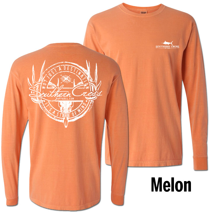 Southern Cross – Hunting Stamp – Long Sleeve Tshirt – Comfort Colors