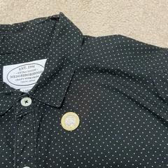Neighborhood Japan Classic Dot Shirt Men’s Large Workwear Utility Streetwear