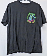 2010s Metallica T Shirt Adult Size 2XL Black Faded “And Justice for All” Band