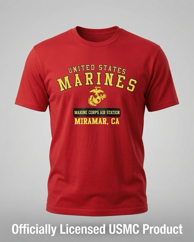 USMC United States Marine Corps Air Station MCAS Miramar, CA TShirt – Size XXL