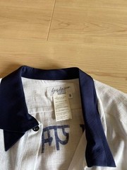 Yohji Yamamoto PO Discord Top M Recommended: Hindu Letter Shirt Close To Silk Li