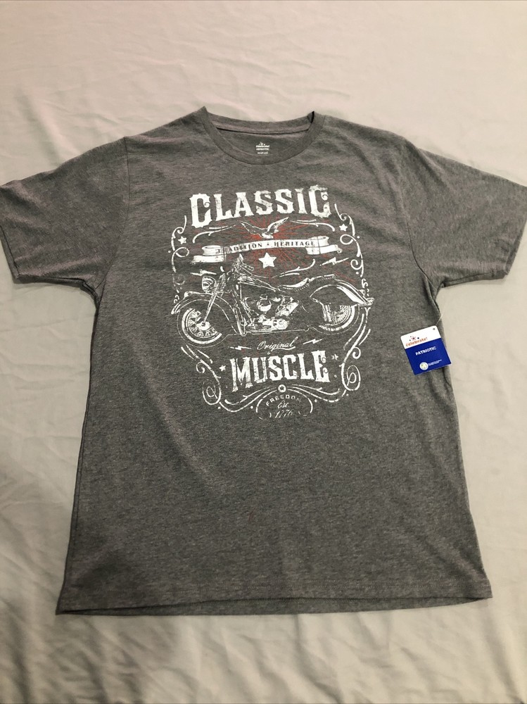 Way To Celebrate! Patriotic Men’s Graphic T-Shirt Size M