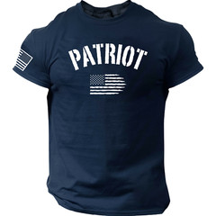 American Flag Patriot T-Shirt Mens 1776 Veteran 2A 2nd Amendment Military S-2XL