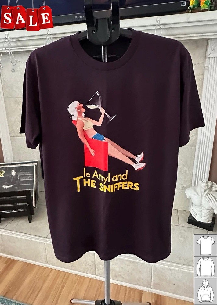 AMYL AND THE SNIFFERS Punk Flawless Rock Shirt Drinking Wine S-5XL Shirt SS579
