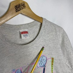 SS24 2024 Supreme NYC Electromagnetic Tee in Ash Grey S