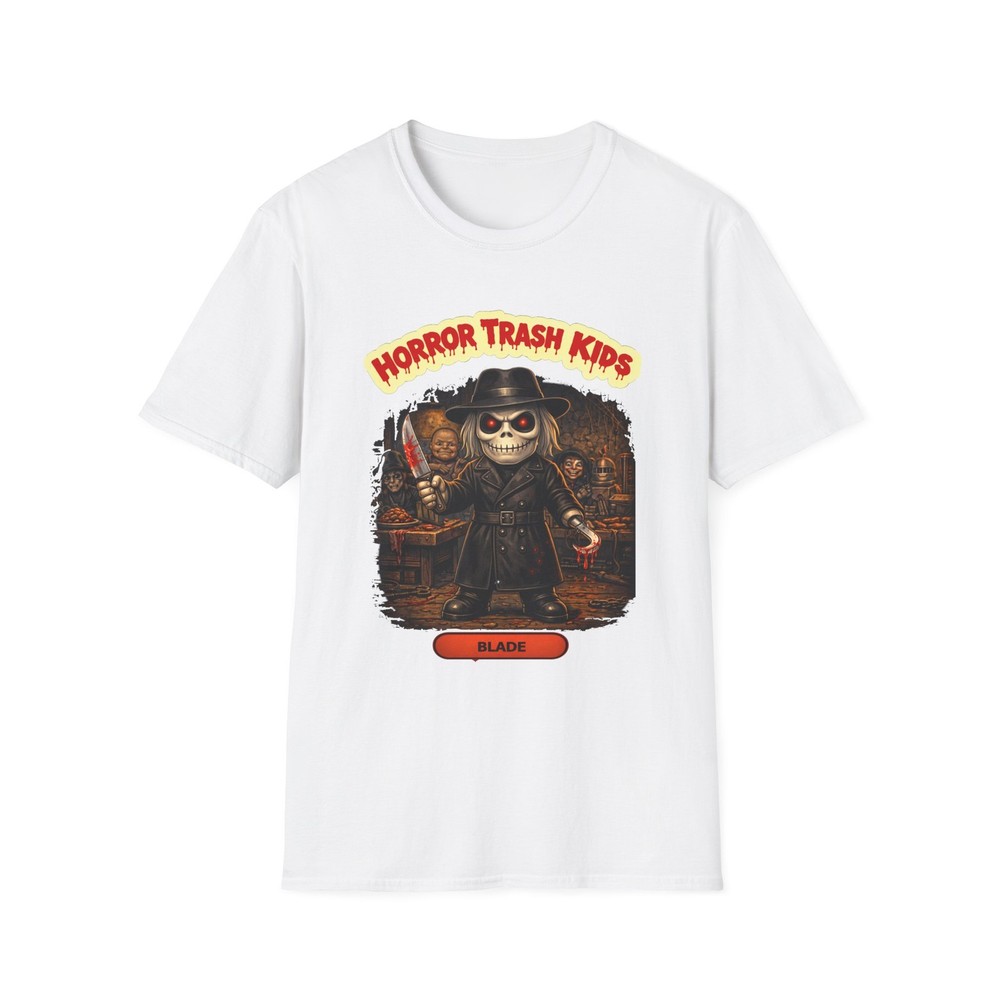 Horror Trash Kids Blade Puppet Master T-Shirt | Retro Horror Character Tee