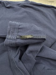 Christian Dior Homme Bee Applique Navy T-Shirt