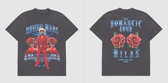Bruno Mar Milan The Romantic Tour Two Sided Unisex T Shirt