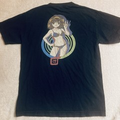 Vintage Anime T-Shirt The Melancholy Of Haruhi Suzumiya Sz M RARE 2006 USA Made