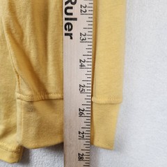 Miramax Pulp Fiction Long Sleeve Shirt Mens 2XL Yellow Movie Graphic Tee NEW