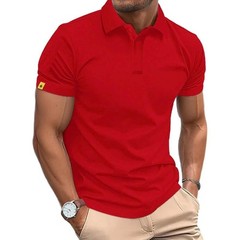 Summer Polo Shirt Men’s Short Sleeve Sport T Shirt Casual Business Lightweight B
