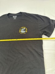 Dont Tread On Me Gadsden Snake T Shirt Hillbilly Flannel Mens L Black