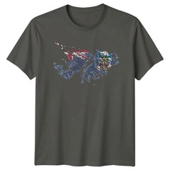 Falkland Islands T-Shirt Landmarks Travel Souvenir Graphic Tee