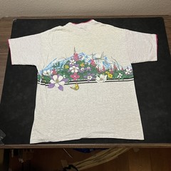 Vintage Hummingbird Shirt Birding Spring Nature All Over Print Garden Flower 90s
