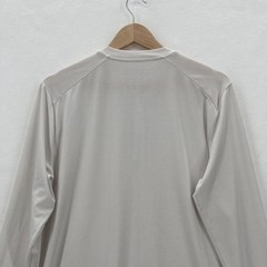 Fair Harbor Henley Shirt Mens Small Light Gray Long Sleeve UPF 50 Sun Protection