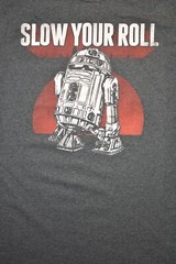 Star Wars Mens R2-D2 Slow Your Roll Funny Shirt NWT 2XL, 3XL, 4XL