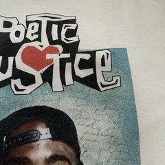 2Pac Poetic Justice Movie Graphic T-Shirt XL 2018 Rap Tee White Tupac