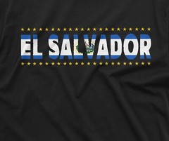 El Salvador Flag Shirt El Salvador Gifts El Salvador Patriotic T-Shirt