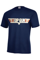 Top Gun T-Shirt 1986 Movie Assorted Colors Kids XS2-4-XL18-20 Adult S-5XL MUST!!