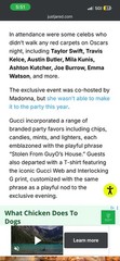Gucci X Guy Oseary Stolen From Guyo’s House Exclusive Oscars Party T Shirt Pink