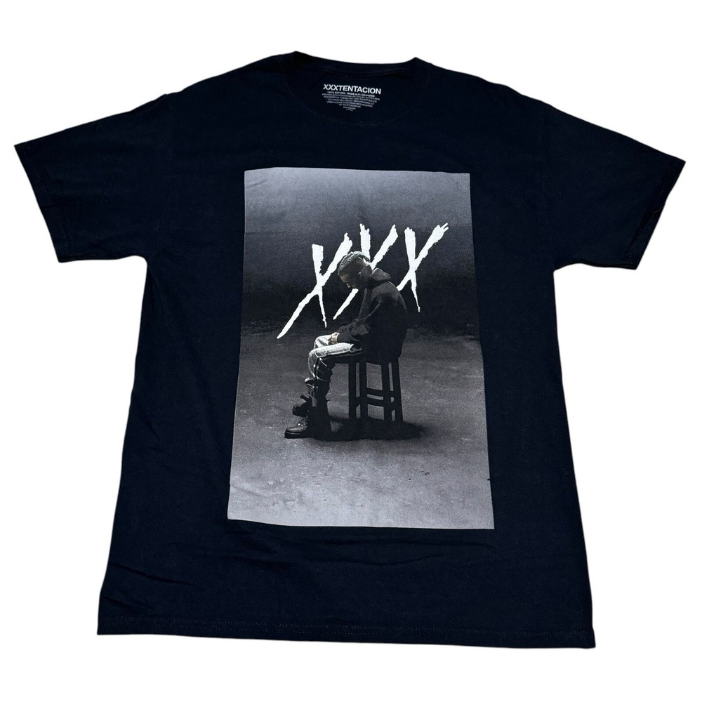XXXTENTACION Portrait Chair Rap Hip Hop Music Band Shirt Adult Medium